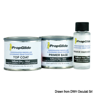 Силиконовая краска PROPGLIDE® для гребных винтов и металлических частей судна