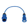 Pre-wired high-amperage cables for dock purposes for connection to lower amperage cables title=