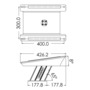 Πύργος Ισχύος από αλουμίνιο 150 mm SCANSTRUT για Starlink