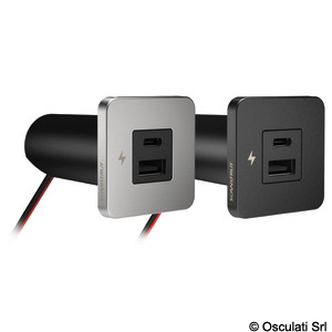 Podwójne USB-A + USB-C SCANSTRUT Kafel