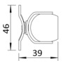 Schwenkbare magnetische Türstopper