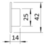 Schwenkbare magnetische Türstopper