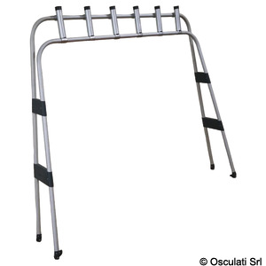 Sklapljivi rollbar od aluminija s držačima štapova