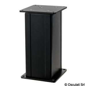 Pata de mesa eléctrica cuadrada Dudge 77 de aluminio