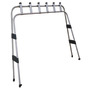 Sklapljivi rollbar od aluminija s držačima štapova