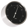Termometro Clausen inox satinato/nero